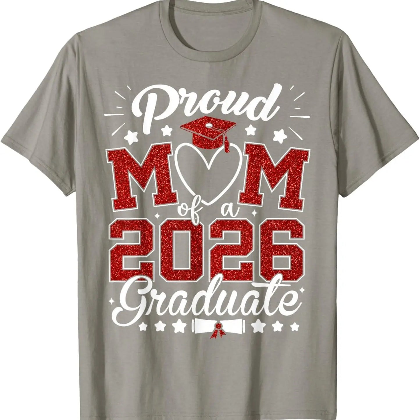 Proud Mom of A 2026 Graduate Senior Class of 2026 Graduation T-Shirt