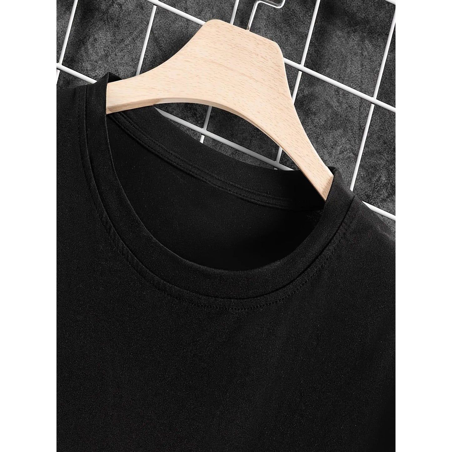 Men's Anti-Racism Statement T-Shirt - "If You're Tired of Hearing About Racism Imagine How Tired People of Color Are" - Bold White Text on Black Crew Neck Cotton Shirt - Social Justice Activist Tee, Plus Size Casual Wear for Year-Round &, PLUS SIZE
