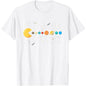 Retro Gaming Planets Space Astronomy Video Game Solar System T-Shirt