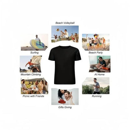 100%25 Premium Cotton T-shirt Fishing American Flag Bass Fish Skull Skeleton Fisherman T-Shirt