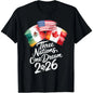 100%25 Cotton Three Nations One Game 2026 Soccer T-Shirt