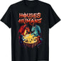 Men's Casual Round Neck Short-Sleeve Gaming House RPG Parody Funny T-Shirt, Menswear Top