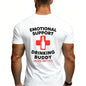 Emotional Support Drinking Buddy Adult Funny Drinking T-Shirt