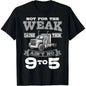 100%25 Cotton Truck Driver Trucker Truckie Driving Teamster Vehicle LGV T-Shirt