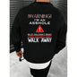 Anti Social Shirt Warning I'm An T-Shirt Adult Humor