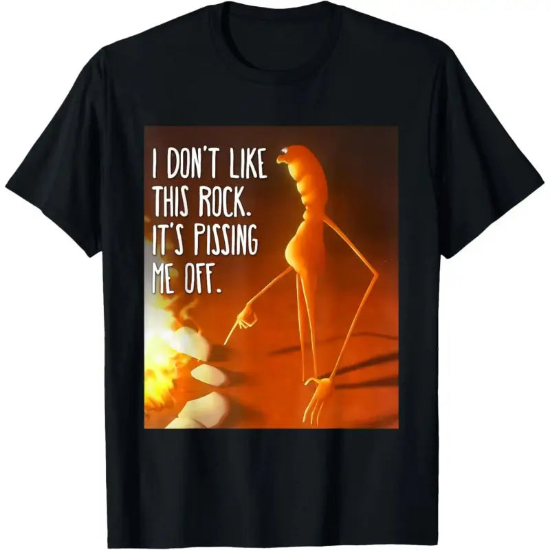 I Don't Like This Rock - Marcus The Worm T-Shirt Unisex