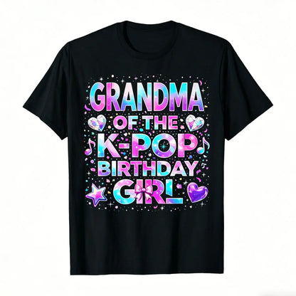 [100%25 Cotton] 100%25 Cotton Sister of The K-Pop Birthday Girls Korean Music T-Shirt