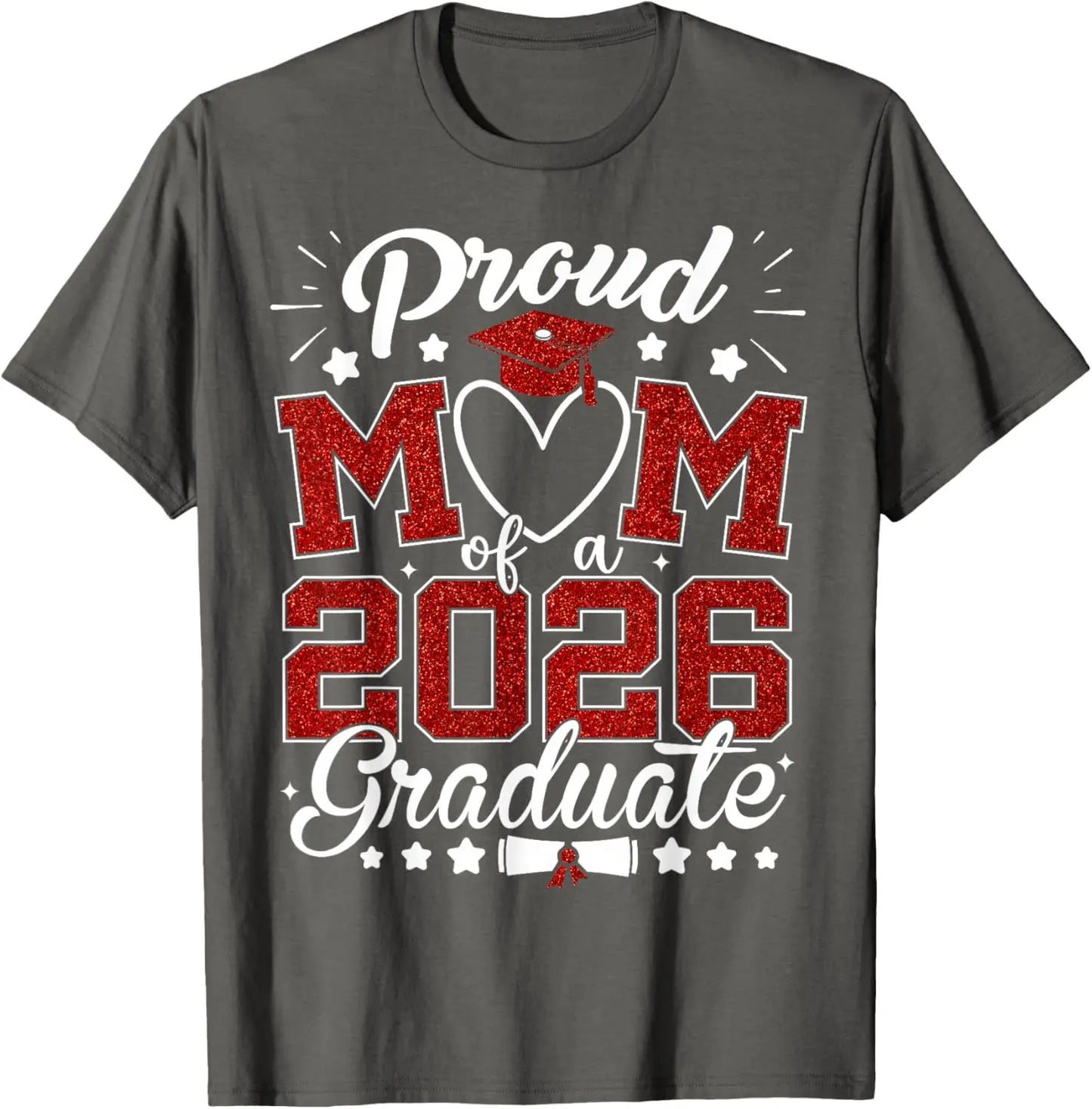 Proud Mom of A 2026 Graduate Senior Class of 2026 Graduation T-Shirt