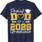 Proud Dad of 2026 Graduate Senior 2026 Grad Family T-Shirt