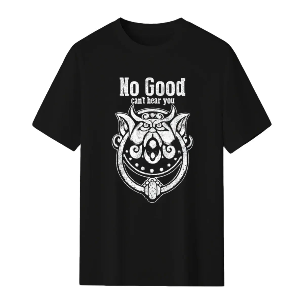 Labyrinth It's Very Rude To Stare | No Good Can't Hear You T-Shirt Graphic Tees shirts for adult  youth  funny vintage fashion Short Sleeve tops vacation outfits clothing Black Casual