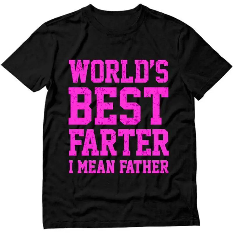 World Best Farter I Mean Father Shirt Gifts for dad  Funny t-Shirt for Men