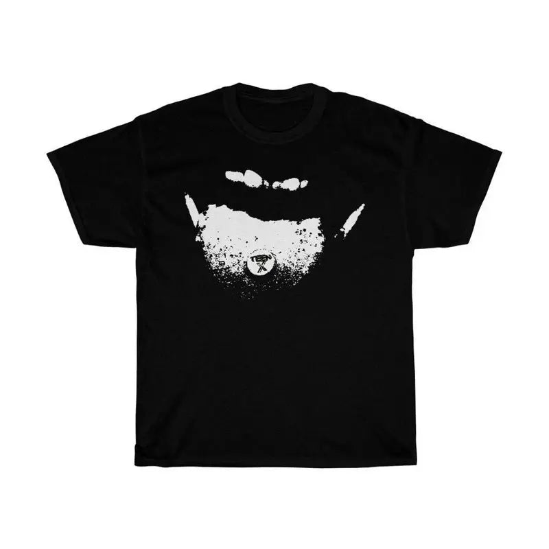 Unisex Ken Carson Actual Hate Teen X Menswear Cotton T-Shirt, Classic Relaxed Fit, Comfy Fabric, Short Sleeve Letter Print, Big Size Fashion Poppy Merch Top for Men & Women