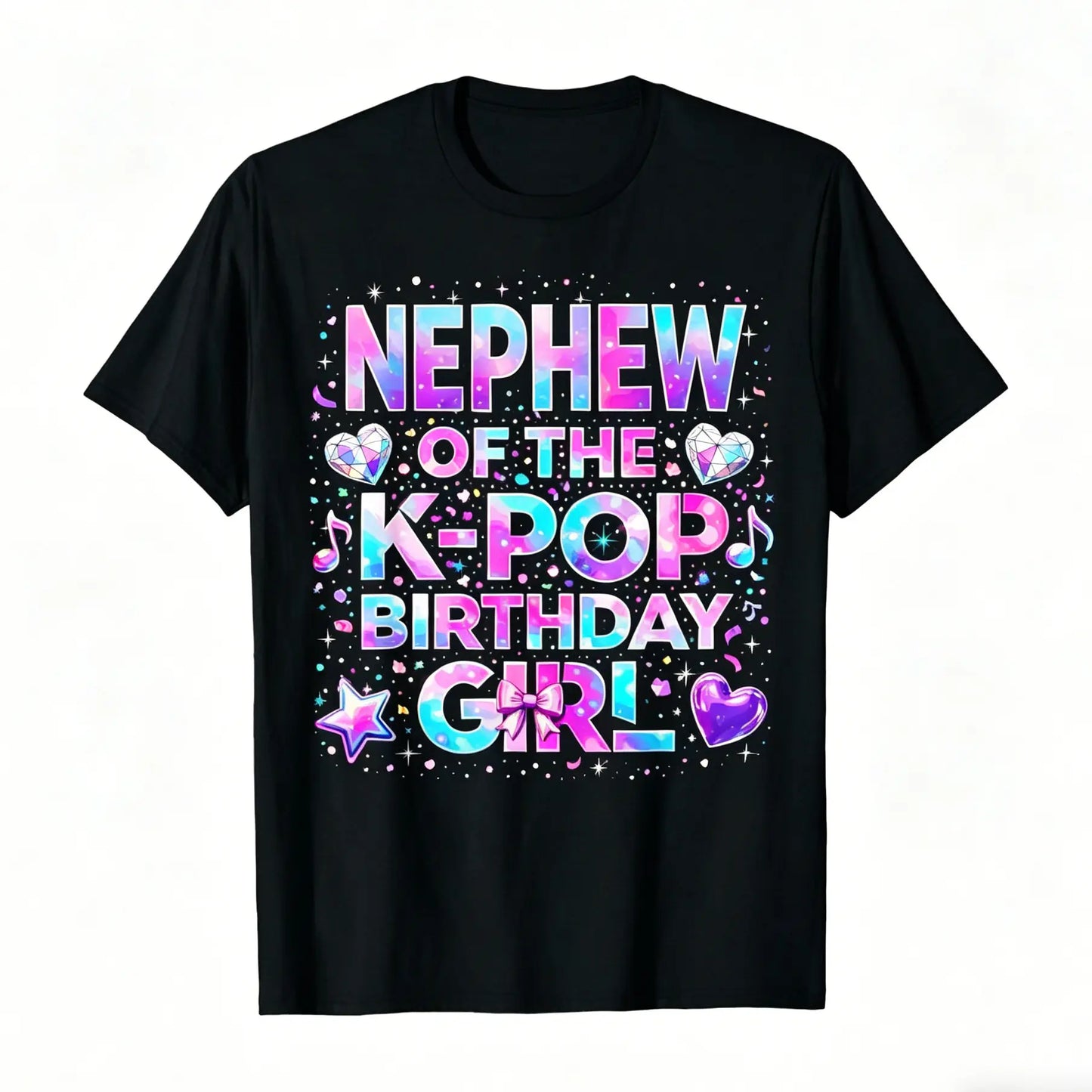 [100%25 Cotton] 100%25 Cotton Sister of The K-Pop Birthday Girls Korean Music T-Shirt