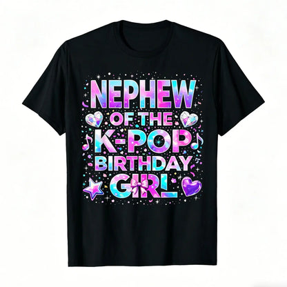 [100%25 Cotton] 100%25 Cotton Sister of The K-Pop Birthday Girls Korean Music T-Shirt