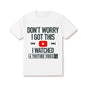 [100%25 Cotton] Men'S Funny T-Shirt DIY Shirt Mechanic Engineer Garage T-Shirts Humorous Gifts Father'S Day T-Shirt For Him Dad All-Season Family T-Shirt Golf Gift T-Shirt For Men And Women