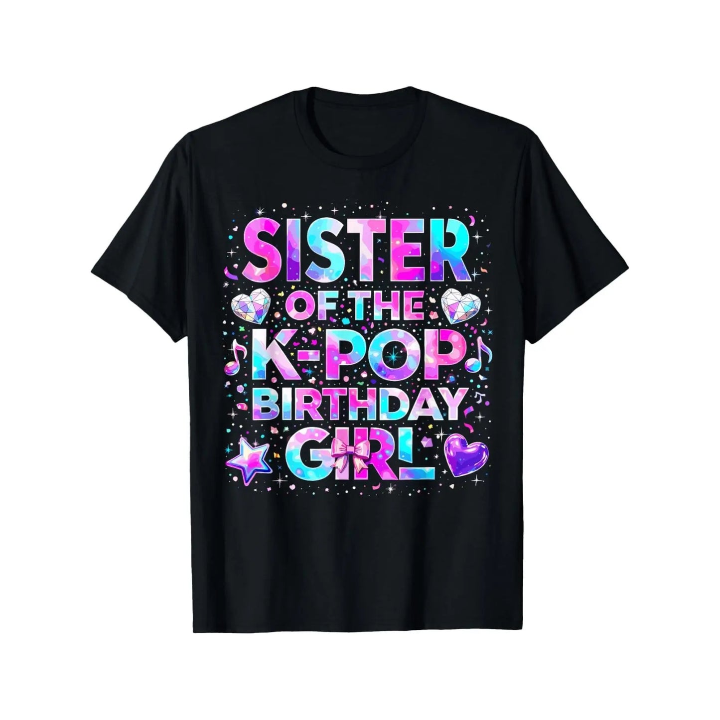 [100%25 Cotton] 100%25 Cotton Sister of The K-Pop Birthday Girls Korean Music T-Shirt