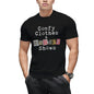 Women's Cotton Lightweight Short-Sleeve Graphic Top - Unique Crime Theme Round Neck Casual T-Shirt for Festivities, Outdoor Fun, Shortsleeve