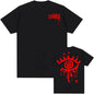 2026 Album 111XPANTIA Fuerza Regida Tshirt Grunge Hip Hop Unisex Streetwear Casual Short Sleeve Tee Organic Cotton Round Neck Universal Fit for Men Women Clothes