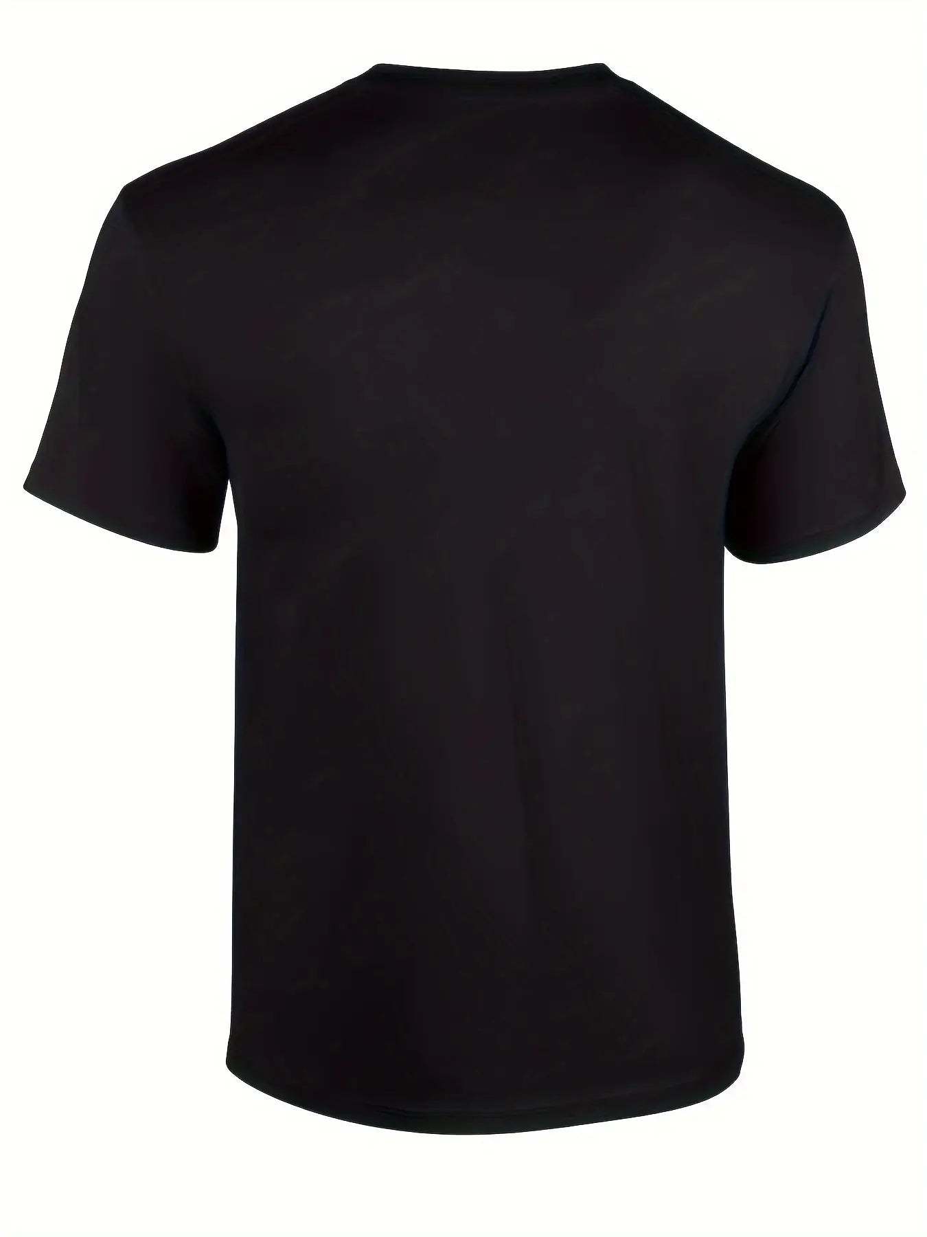 Men's Graphic T-Shirt with Retro Basketball Tie-Dye Print, Casual Loose Fit Cotton Crew Neck Shortsleeve Top