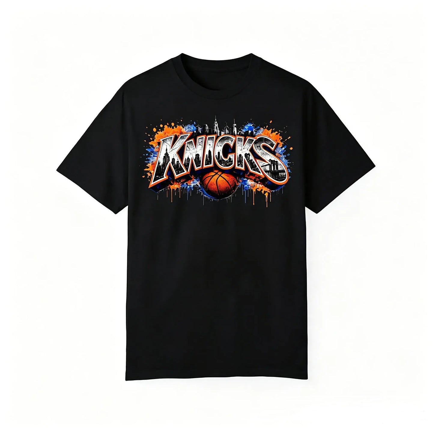 Knicks 2026 T-shirt T-shirts |       Basketball fan graphic T-shirts, retro game day apparel, unisex sports T-shirts