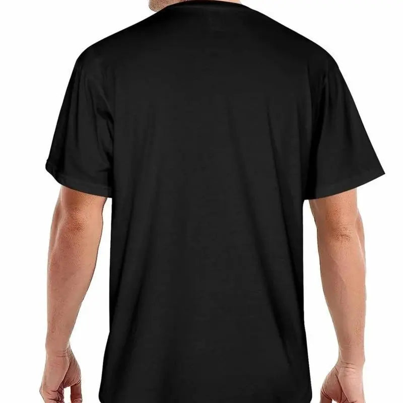 Men's Lion Cross Graphic T-Shirt, Casual Christian Faith Streetwear Top, 100%25 Cotton Short Sleeve Round Neck