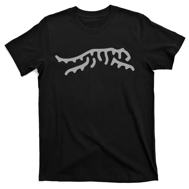 Men's Casual Short-Sleeve Round-Neck T-Shirt, Black with Sun Day Red Logo, Menswear Essential