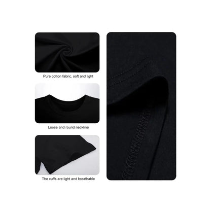 Menswear Casual Short-Sleeve Cotton Fabric T-Shirt - A Gift for My Stepped-Up Dad Who Made My Life Better