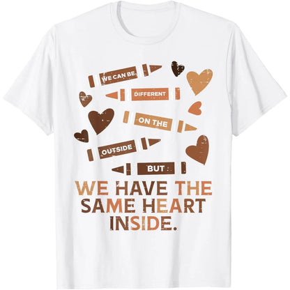 Same Heart Black History Month African American Women T-Shirt Small