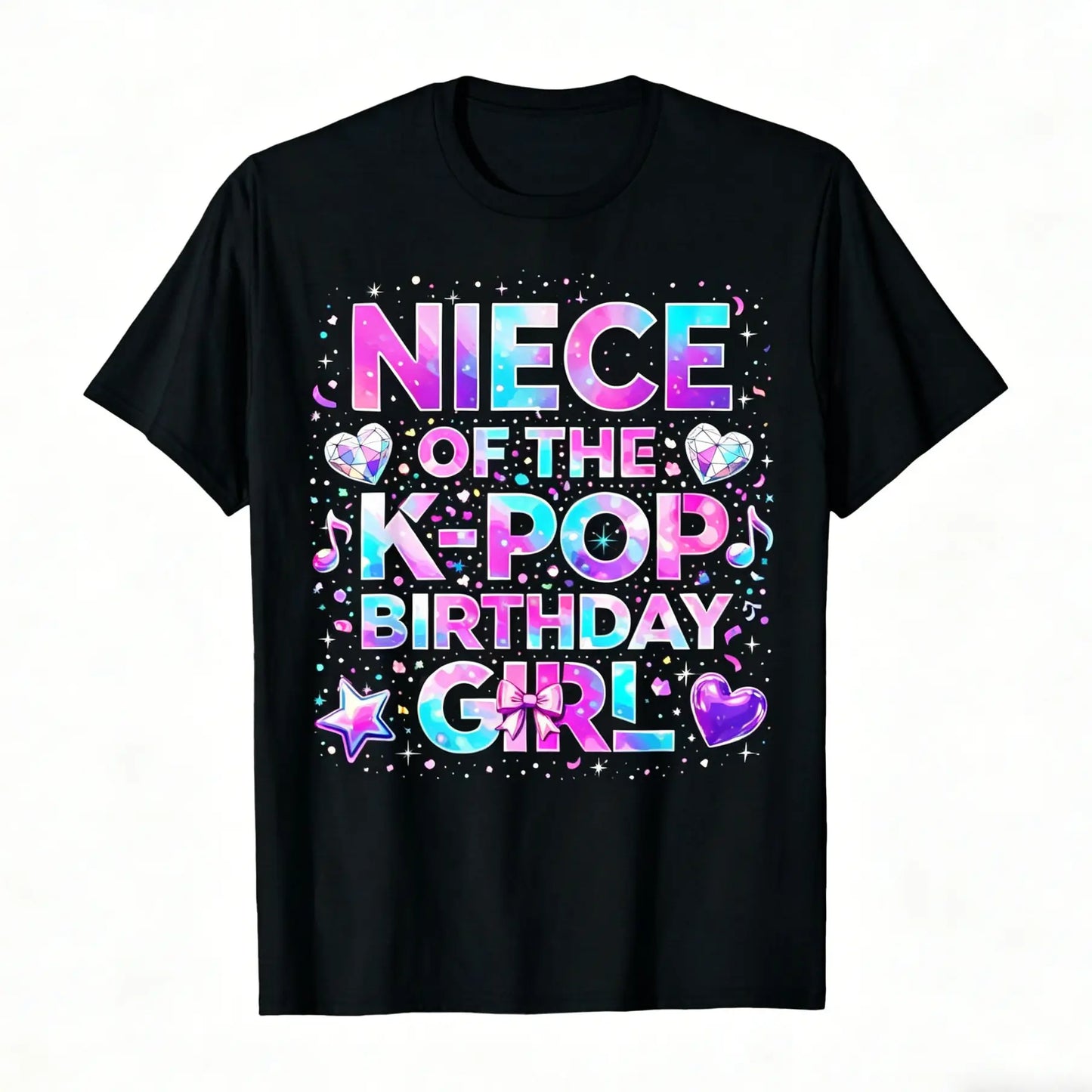 [100%25 Cotton] 100%25 Cotton Sister of The K-Pop Birthday Girls Korean Music T-Shirt