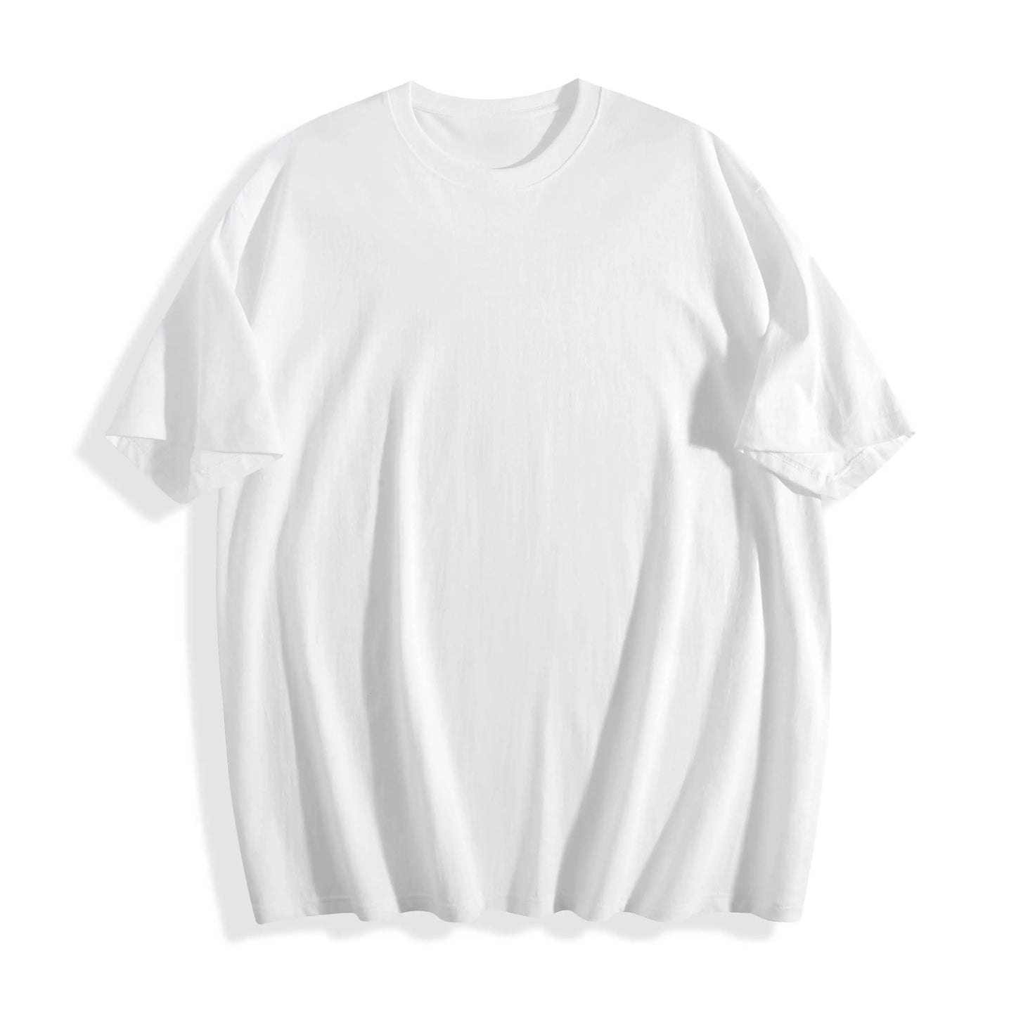 100%25 Cotton Unisex Loose Fit Short Sleeve T-Shirt, Women's Casual Daily Crew Neck Tee with Letter, Skull & Inspirational Gradient Print, Trendy Spring Summer Streetwear Top