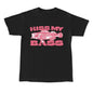 [100%25 Cotton]Kiss My Bass Vintage Style Fishing T-Shirt, Fisher Graphic Shirt Pink Design Limited Edition Menswear Birthday Menswear Birthday Unisex