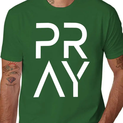 Women's Casual Prayer Warrior T-Shirt in 100%25 Cotton, Drop Shoulder Short Sleeve Top with Faith-Inspired Lettering, Fabric