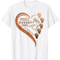 Black History Fists Diversity Equity Melanin African Women T-Shirt Small