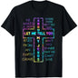 100%25 Cotton Short-Sleeve Round Neck Casual Christian "Let Me Tell You About My Jesus" Bible God Tie-Dye T-Shirt, Casual Sports Tops for Outdoor Activities, Comfortable Sportswear, Shortsleeve