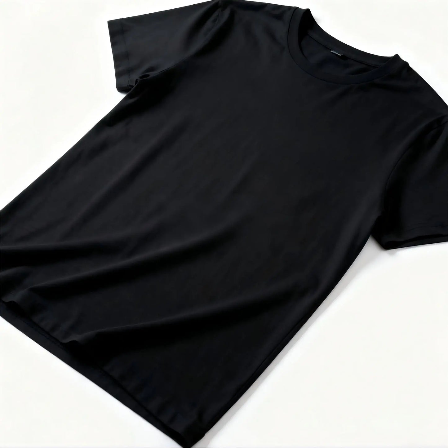Men's Casual Round Neck Short-Sleeve Streetwear Top, Funny Cat Lovers Christmas T-Shirt