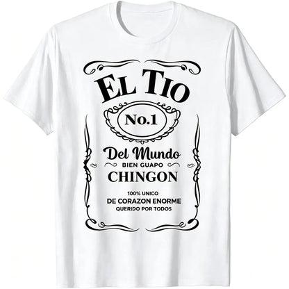 Premium El Tio No1 World TShirt Featuring HighQuality Print Soft Comfort and Practical Design Made in USA