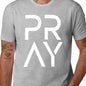 Women's Casual Prayer Warrior T-Shirt in 100%25 Cotton, Drop Shoulder Short Sleeve Top with Faith-Inspired Lettering, Fabric