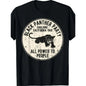 Classic Cotton T-Shirt for Men with 1966 Black Panther Party Oakland Graphic Print, Casual Short Sleeve Round Neck
