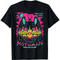 Cotton Short Sleeve Mothman' Shirt Halloween Shirts For Witches Wicked Clothes T-Shirt for Men Women