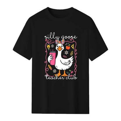 Goose Teacher Club Shirt, Funny Teacher Club T-Shirt, Cute Back To School Tee, Teacher Appreciation Gift, Funny Gift For Teacher funny shirts