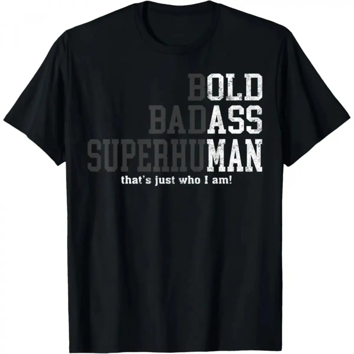 Soft Short-Sleeve Casual Round Neck Streetwear Funny Old Man Saying Gag T-Shirt for Dad - Birthday, Fathers Day Gift