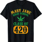 100%25 Cotton Men'S 420 Graphic T-Shirt, 100%25 Cotton Fabric, Round Neck, Short Sleeve
