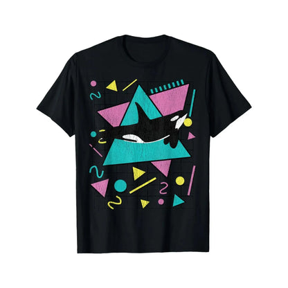 Orca Killer Whale Vintage 90s Retro 1990s Aesthetic Vibes T-Shirt