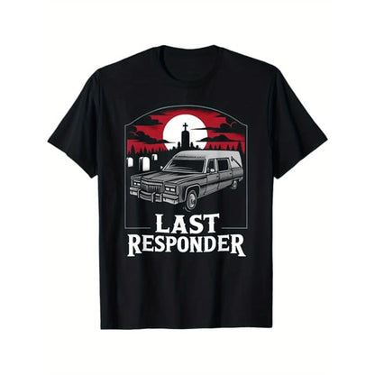 Men's Relaxed Fit 100%25 Cotton T-shirt with Classic Graphic Print, Comfy Soft Breathable Shortsleeve Crewneck