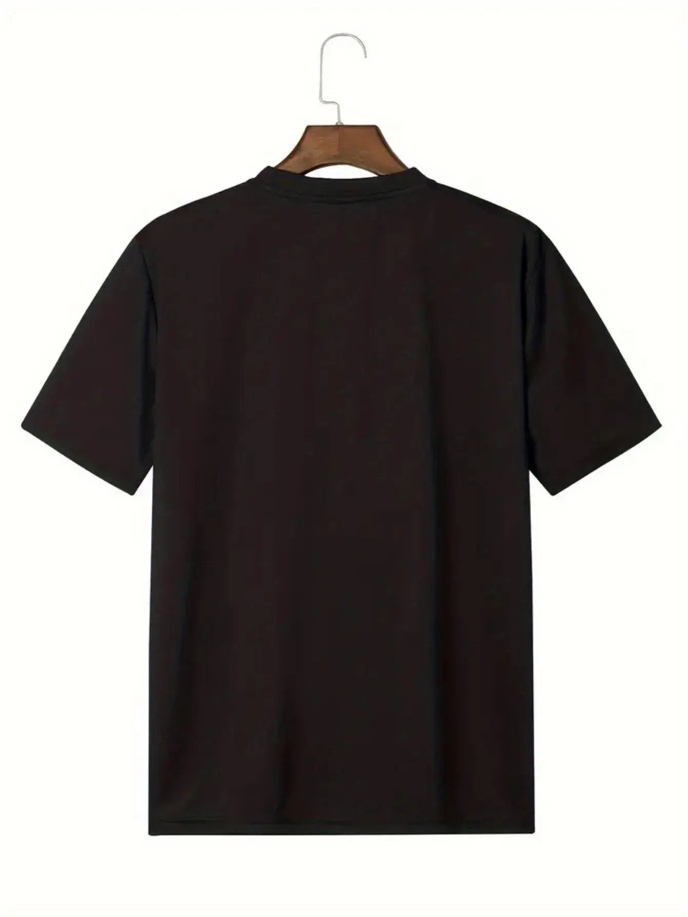 Men's Casual Short-Sleeve Cotton T-Shirt - Retro Street Pattern, Vintage Distressed Streetwear, Fashion Apparel Clothing