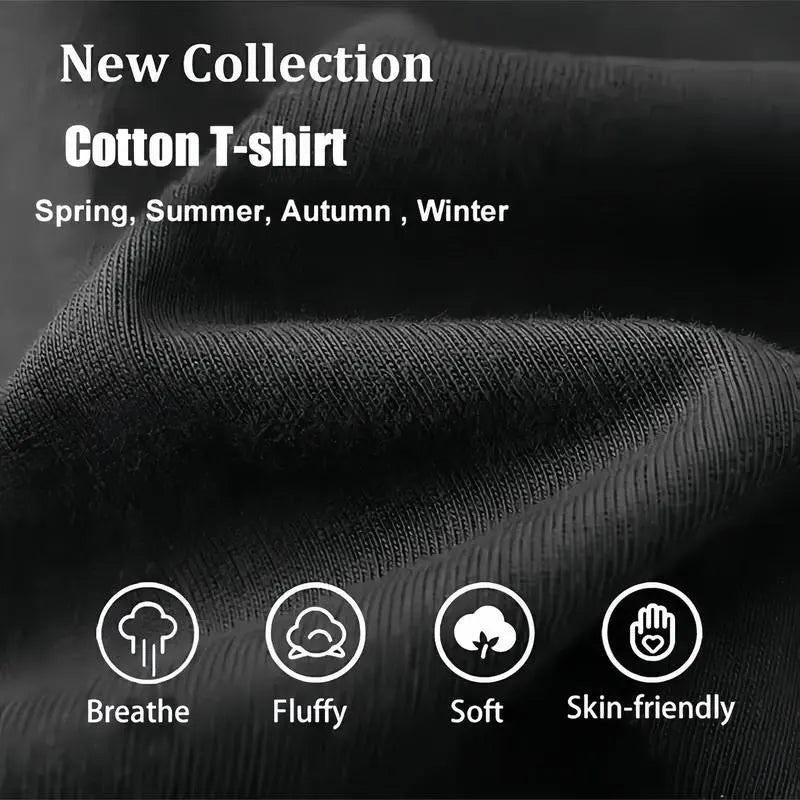 Men's "Favorite Son-in-Law" Letter Pattern Round Neck Short-Sleeved T-Shirt Classic 100%25 Cotton Dark Blue Breathable Stylish Casual Top