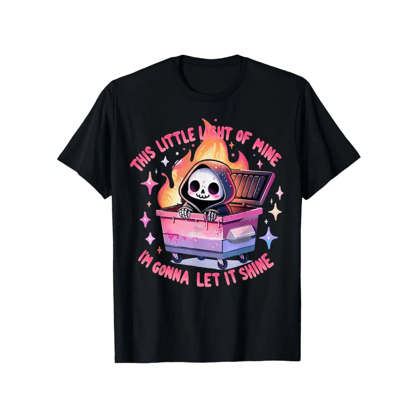 100%25 Cotton Summer T Shirts Summer Style Mens Casual Crew Neck T Shirt With This Of Mine Graphic Soft Cotton Regular Fit Short Sleeve Black Humorous Clothing Vibrant Design Cotton Knit Tee Black -1 T-Shirt For Men and Women