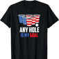 American Independence Day T-shirtAmerican Independence Day T-shirtFourth Of July Beer Pong Champion Any Hole Goal Unisex T-Shirt