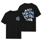 Graphic 1pcs Men's Cotton Tee Cool Double Sided Digital Printed Shirt Casual Daily Wear Short Sleeve Crew Neck Tee