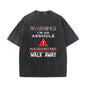 Anti Social Shirt Warning I'm An T-Shirt Adult Humor